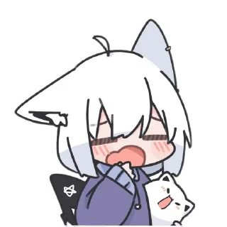 👂 emoji Cats And Memes Telegram sticker 17 of 26