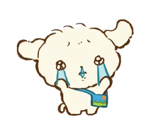 🐕 emoji fluffy dog kumo @stickieri Telegram sticker 19 of 24