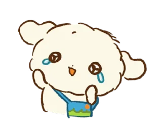 🐕 emoji fluffy dog kumo @stickieri Telegram sticker 18 of 24