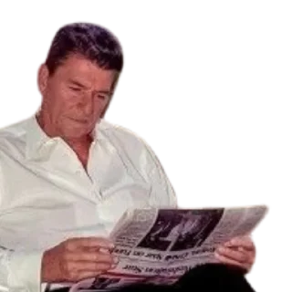 📖 emoji Ronald Reagan : @Hototristan Telegram sticker 6 of 51