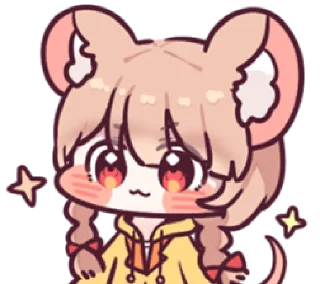 Sticker from chu chu ratty | @cutestickers4you