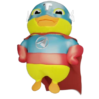 🦆 emoji Rare Duck Telegram sticker 1 of 24