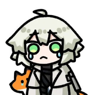😢 emoji 沫狐 @zhaxia_cn Telegram sticker 6 of 16