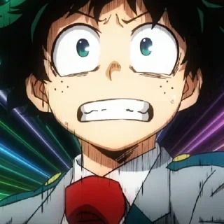 Sticker from Mha Characters ( @I_m_Narutoo )