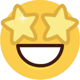 🤩 emoji ᯼ ˢᵏʸᵖᵉЄᗰƠᒍƖƧ ┃@laddukadabba2 ᯼ Telegram sticker 13 of 50