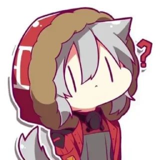 ❓ emoji 🀄 Ashu~ 💠 Vol.1 💠 @itsuwaribito Telegram sticker 8 of 113