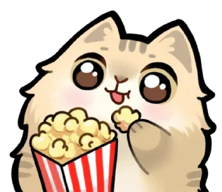 ⭐ emoji ruru and 3 cats @stickieri Telegram sticker 22 of 108