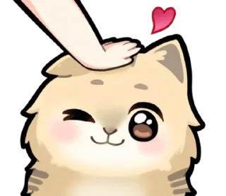 ⭐ emoji ruru and 3 cats @stickieri Telegram sticker 21 of 108