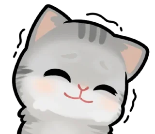 ⭐ emoji ruru and 3 cats @stickieri Telegram sticker 16 of 108