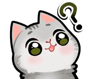 ⭐ emoji ruru and 3 cats @stickieri Telegram sticker 13 of 108