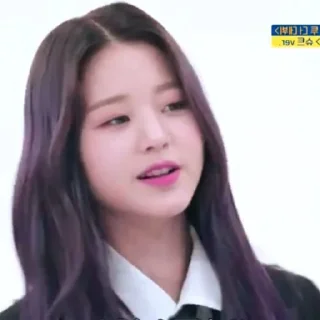 😀 emoji Wonyoung - @VIOLETASA Telegram sticker 13 of 24