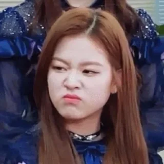 😡 emoji Wonyoung Telegram sticker 11 of 40