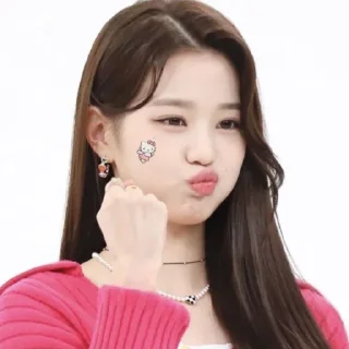 💜 emoji Wonyoung Telegram sticker 7 of 29