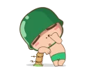 🤢 emoji Artilleryman Full Pack Telegram sticker 5 of 100