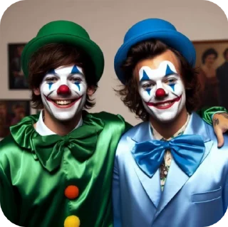 🤡 emoji Larryandlarries Telegram sticker 18 of 19