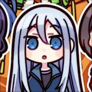 🐈‍⬛️ emoji ୨ @Hokagoband ୧ ୨ @Foxiezs ୧ Telegram sticker 16 of 40