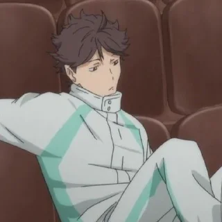 🧵 emoji @STIKERANIMEX ➖ OIKAWA Telegram sticker 18 of 30