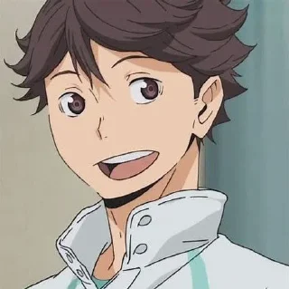 🧵 emoji @STIKERANIMEX ➖ OIKAWA Telegram sticker 11 of 30