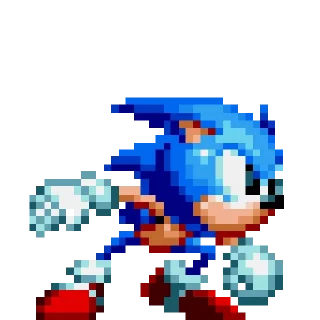 😎 emoji Sonic Mania Telegram sticker 16 of 92
