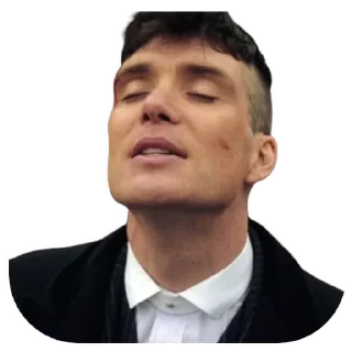 😌 emoji Thomas Shelby @Stickersey Telegram sticker 8 of 35