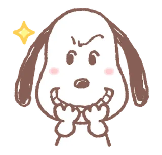 💬 emoji @gmoue Snoopy Telegram sticker 12 of 29