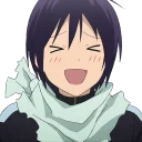 😆 emoji Noragami @Yuuta Telegram sticker 20 of 97