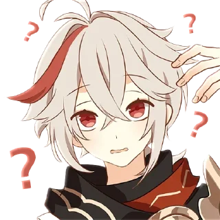 ⁉️ emoji Genshin impact Telegram sticker 21 of 45