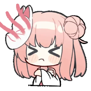 😤 emoji 野兔子 @zhaxia_cn Telegram sticker 7 of 16