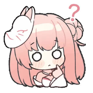 🤔 emoji 野兔子 @zhaxia_cn Telegram sticker 13 of 16