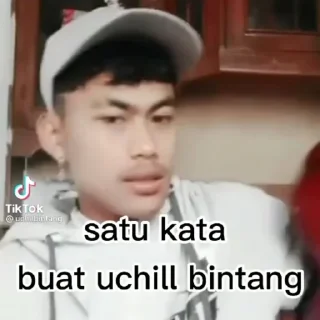 Sticker from satu kata buat uchil bintang😝