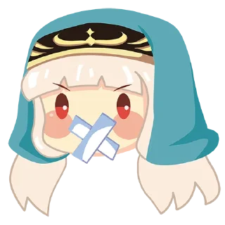 ❌ emoji Mirror Stickers By@TamamoNoMaeOfficial Telegram sticker 12 of 48