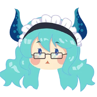😕 emoji Mirror Stickers By@TamamoNoMaeOfficial Telegram sticker 14 of 48