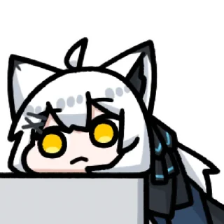 😐 emoji 狐神凪 @zhaxia_cn Telegram sticker 9 of 16