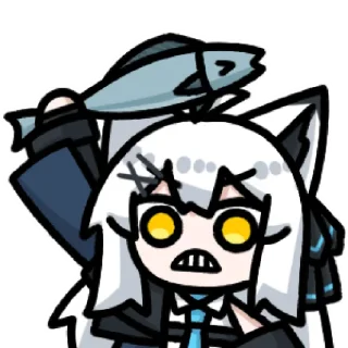 😬 emoji 狐神凪 @zhaxia_cn Telegram sticker 12 of 16