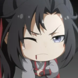 🤕 emoji MDZS Chibi Telegram sticker 24 of 118
