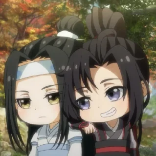 Sticker from MDZS Chibi