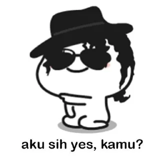 😎 emoji sipentol not kekeyi Telegram sticker 9 of 27