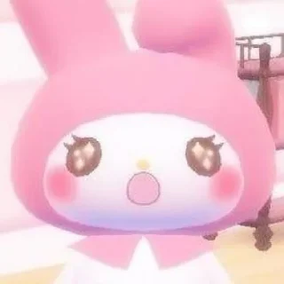 💗 emoji ꗃ.  𓈈 @clavoyie my melody ♡゙ Telegram sticker 22 of 28