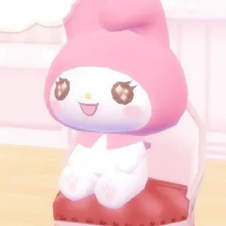 Sticker from ꗃ.  𓈈 @clavoyie my melody ♡゙