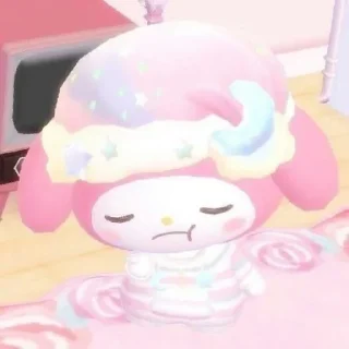 💗 emoji ꗃ.  𓈈 @clavoyie my melody ♡゙ Telegram sticker 16 of 28