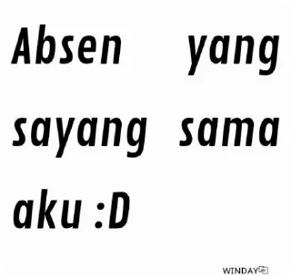 Sticker from Typing @hellowinday09
