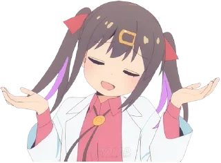 🤷‍♀️ emoji Oniichan wa Oshimai! @Y2LAB Telegram sticker 13 of 99