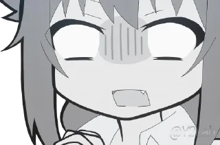 😵 emoji Jahy-sama wa Kujikenai! • @Y2Lab Telegram sticker 11 of 36