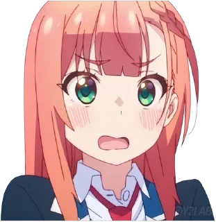 😰 emoji @Y2Lab Yumemiru Danshi wa Genjitsushugisha Telegram sticker 16 of 24