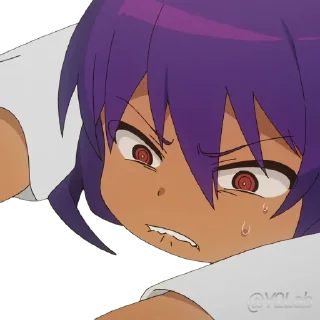 😟 emoji Jahy-sama wa Kujikenai! • @Y2Lab Telegram sticker 7 of 36