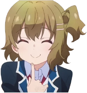 ☺️ emoji @Y2Lab Yumemiru Danshi wa Genjitsushugisha Telegram sticker 9 of 24