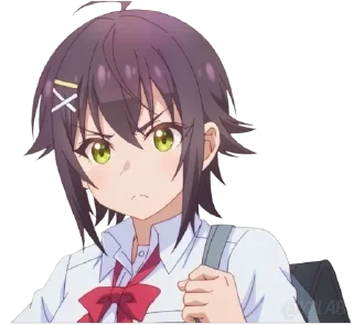 😠 emoji @Y2Lab Yumemiru Danshi wa Genjitsushugisha Telegram sticker 17 of 24