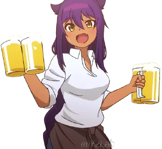 🍻 emoji Jahy-sama wa Kujikenai! • @Y2Lab Telegram sticker 22 of 36