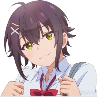 😏 emoji @Y2Lab Yumemiru Danshi wa Genjitsushugisha Telegram sticker 18 of 24