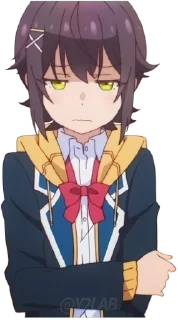 😐 emoji @Y2Lab Yumemiru Danshi wa Genjitsushugisha Telegram sticker 14 of 24